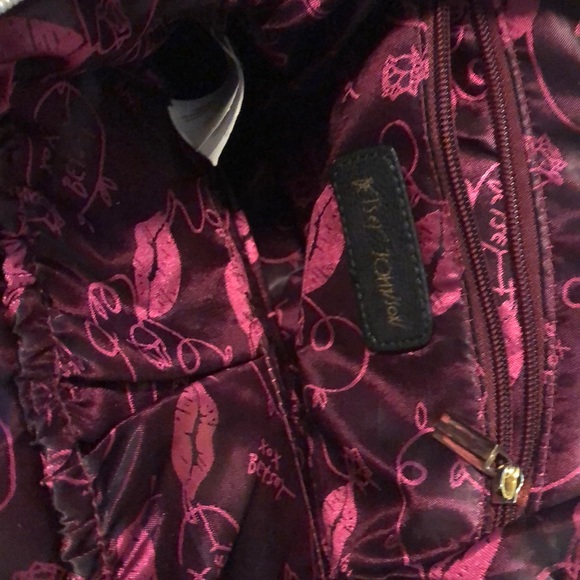 Betsey Johnson satchel faux leather - Picture 14 of 14